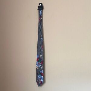 Vintage Silk Fishing Tie